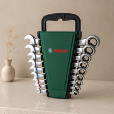 Dorasan 8 Parça 8-19 mm Kombine Anahtar Takımı (Plastik Standlı, Taşıma Aparatlı)