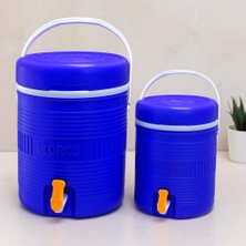 Dorasan Yuvarlak Plastik Termos Seti 14L+6L Musluklu