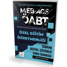 Pelikan Tıp Teknik Yayıncılık Meb-Ags Öabt Özel Eğitim Öğretmenliği Tamamı Çözümlü Soru Bankası