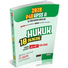 Savaş Yayınevi P48 Kpss A Grubu Hukuk 10 Deneme
