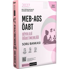 Pegem Akademi Yayıncılık 2027 Meb Ags Öabt Biyoloji Öğretmenliği Tamamı Çözümlü Soru Bankası