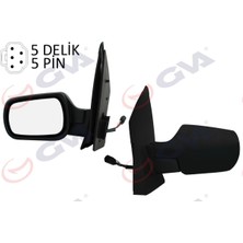 GVA Dpmix-Hb Diş Dikiz Aynasi Sol Fiesta 02 Elektrikli Isitmali Konveks 5 Fiş VM-312EHL