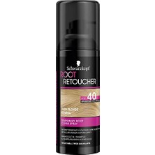 Aesco Schwarzkopf Root Retoucher Beyazları Anında Kapatan Sprey Boya Kumral, 120 ml