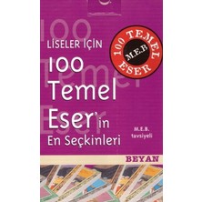 Beyan Yayınları Liseler Için 100 Temel Eser (5 Kitap)