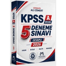 Makro Kitabevi Kamu Akademisi Kpss A Grubu Cevaplı 5 Deneme 2026