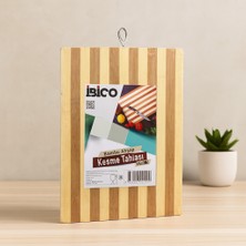 Dorasan Bambu Kesme Tahtası 18X28X1.3 cm (Metal Kulplu)