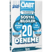 İnka Uzem 2026 Öabt Sosyal Bilgiler Yan Alanlar - Siyaset Bilimi 20 Deneme