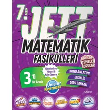 Ünlüler Karması 7. Sınıf Jett Matematik Fasikülleri