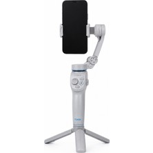 Yapay Zeka Takipli Telefon Gimbali Katlanabilir Tripod Bluetooth Kontrollü Dahili LED Işıklı - Lisinya
