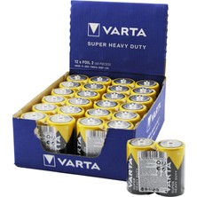 Eco Lounge Varta  Büyük  Pil  D   24PCS BX40