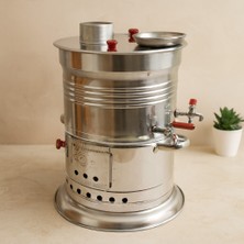 10 L Piknik Semaveri Çift Musluk