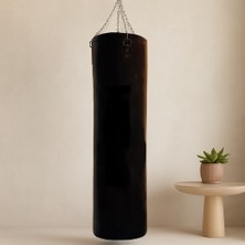 Dorasan Boks Torbası 80X30 cm Büyük - Zincirli Askılı, Kum Dolgulu