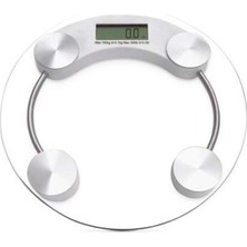Eco Lounge Dijital Yuvarlak Cam Baskül Terazi 180KG. TF-1051 BX40