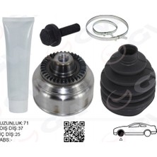 GVA Dpmix-Hb Aks Kafasi Diş Sağ/sol Bmw F10 F12 F13 F06 Xdrıve 71MM