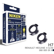 Niken Dpmix-Hb LED Far Montaj Adaptörü H7 Renault Megane Iv