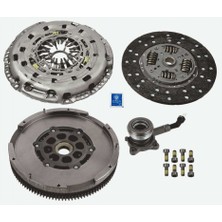 SACHS Dpmix-Hb Debriyaj Seti 4 Lu Kit Volan-Deb Seti -Rulman Ford Transit Custom 2.2tdci 125PS 6 Vites 11-14 Rulmanli