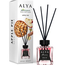 Uravas Store Alya Alya Nature's Scents Apple Pie Bambu Çubuklu Oda Kokusu- Elmalı Tart Kokusu