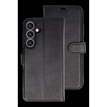 Samsung Galaxy S26 Plus Trend S Plus Kapaklı Kılıf - Siyah