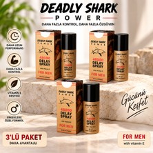 3'lü Deadly Shark Power 48000 Spray Vitamin E  -Alpha Supply