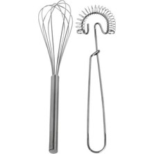 Aesco Ikea Idealisk Ikili Metal Çırpıcı Seti