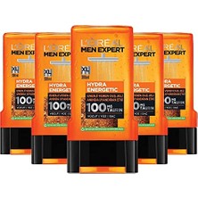 Aesco L’oréal Paris Men Expert 5'li Hydra Energetic Taurin Içeren Duş Jeli Seti (5 x 300 Ml)