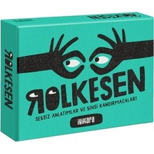 Aesco Rolkesen – Canlandırma Parti Kutu Oyunu | Canlandır, Rolkesen’i Bul, Puan Kazan | 4-6 Oyuncu 12+ Yaş | Kahkaha Garantili Anlar
