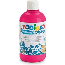 Aesco 500 ml Süper Yıkanabilir Fuşya Tempera Suluboya Boya