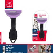 Aesco Nunbell Kısa Tüylü Küçük Kediler Için Furminatör Tüy Alıcı Tarak