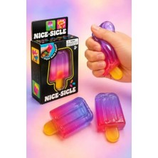 Aesco Nice-Sicle Dondurma Squishy Sıkılabilir Fidget Oyuncak, 1 Adet (8.5X6X4 Cm)