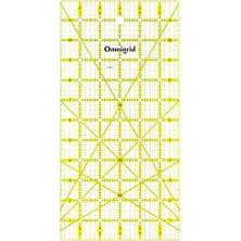 Aesco Prym Evrensel Cetvel, 15X30 Cm, Quilting ve Dikiş Cetveli