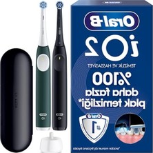 Aesco Şarjlı Diş Fırçası Seti, 2 Fırça Başlığı ve Seyahat Kabı ile