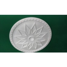 Aesco Pakpiyer Dekor Göbek Kartonpiyer Stropiyer Tavan Lamba Göbeği - Baklava 48 cm (48X48X3)