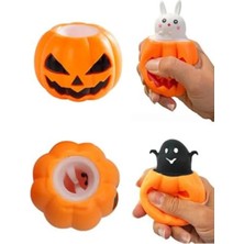 Aesco Yumuşak Squishy Balkabağı Sıkmalı Stres Oyuncağı, 2'li Set