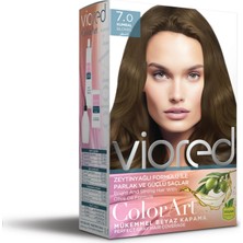 Aesco Viored Color Art Set Saç Boyası 7.0 Kumral