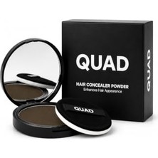 Aesco Unisex Saç ve Sakal Kapatıcı Dolgunlaştırıcı Pudra, Koyu Kahve, 10GR, Doğal Görünüm, Anında Hacim
