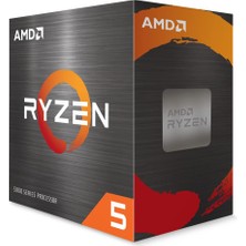 Aesco Amd Ryzen 5 5500 Işlemci (Temel Hız: 3.6ghz, Maks. Güç Hızı: 4.2ghz'e Kadar, 6 Çekirdek, L3 Önbellek 16MB, Soket Am4) 100-10000457BOX, Siyah