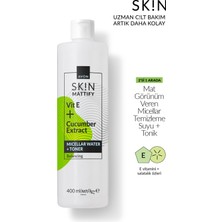 Aesco Avon Sk!n Mat Görünüm Veren Micellar Temizleme Suyu + Tonik 400 ml