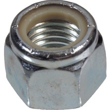 Aesco The Hillman Group 180180 Naylon Ekleme Kilit Somunu, 5/16-Inç x 24 Inç, 100'LÜ Paket