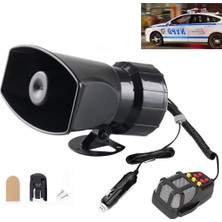 Aesco Araçlar Için 7 Tonlu Siren, 12 V Korna Sireni, Araba Korna Sireni, Arabalar, Minibüsler, Kamyonlar, Motosikletler Için Alarm Kornası, Alarm