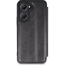 Akıllı Bayi Vivo Y18 Kılıf Flip Cover - Siyah