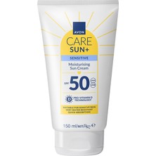 Aesco Avon Sun+ Protect Hassas Ciltler Için Nemlendirici Güneş Kremi Spf 50 150 Ml.