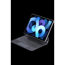 Dorasan Apple iPad Pro 11 (2022) Kılıf X7 Magic Manyetik Klavyeli Tablet Kılıfı - Siyah