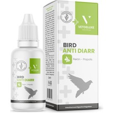 Aesco Bird Antidiarr Likit Kuşlar Için Bağırsak ve Sindirim Sistemi Düzenleyici Ishal Giderici Sıvı Vitamin 30 ml