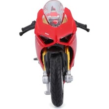 Aesco 1:18 Ölçekli Siyah Ducati Panigale V4, 17 x 7 x 10.8 cm