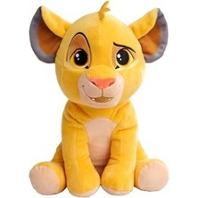 Aesco Simba, 6315870070, Nicotoys Lion King Simba Peluş Figürü, Özel ve Detaylı Tasarım, Dayanıklı Kumaş, 25 cm