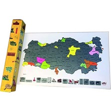 Aesco Gezi Haritası - Türkiye Haritası, Seyahat Planları Için