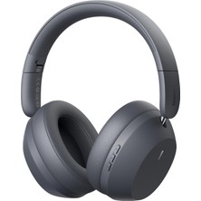 Aesco Baseus Bass 35 Max Kablosuz Kulak Üstü Twilight Grey