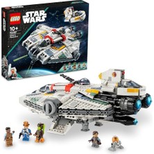 Aesco Lego® Star Wars: Ahsoka Ghost ve Phantom Iı 75357-10 Yaş ve Üzeri Star Wars Hayranı Çocuklar Için Yaratıcı Oyuncak Yapım Seti (1394 Parça)