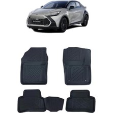 Aesco 5d Premium Ekstra Havuzlu Paspas, Toyota C-Hr ile Uyumlu