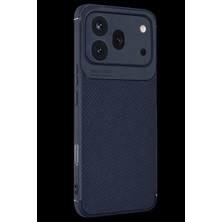Huawei Honor 600 Pro Auto Focus Karbon Kapak - Lacivert